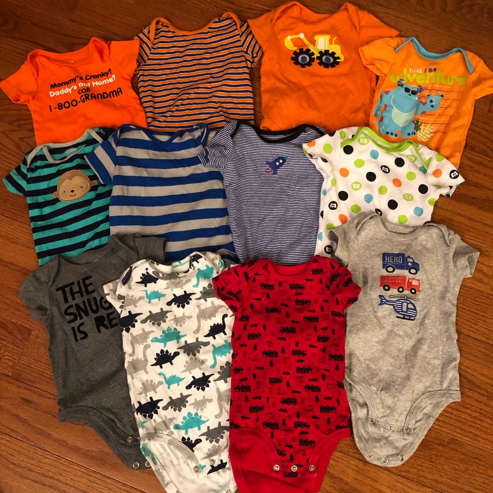 Gently Used Carter’s Onesies (12 pk)
